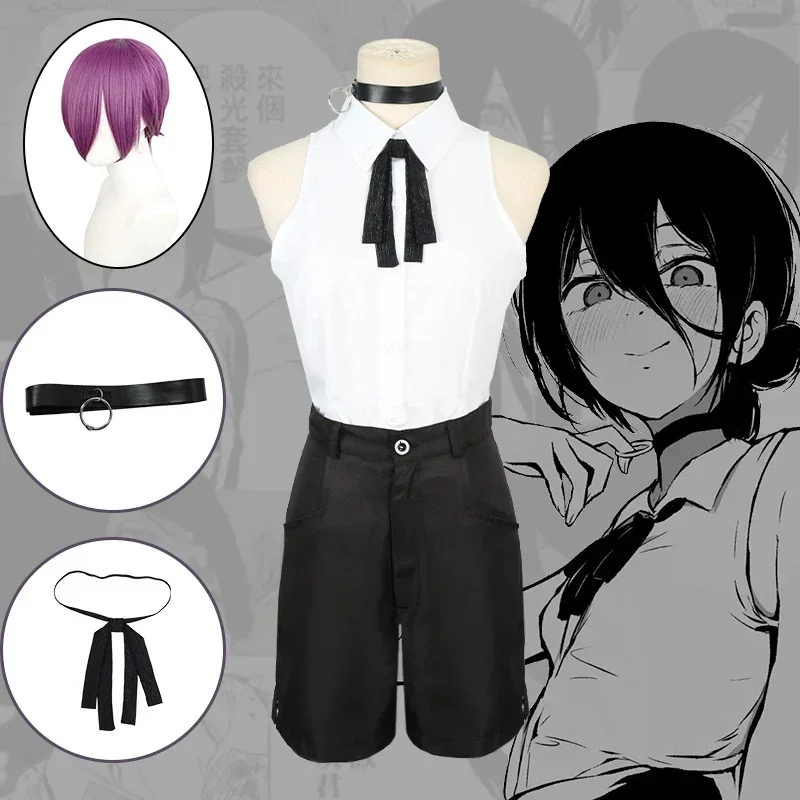 Reze Cosplay Costume Chainsaw  - Anime Cosplay Ladies recension och pris
