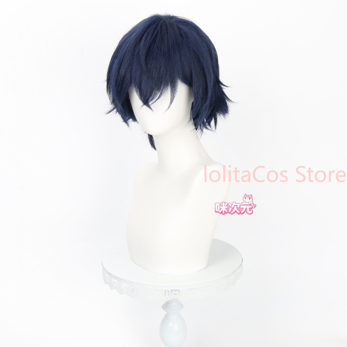 Genshin Impact Valeriy Cosplay - Anime Cosplay Blue Hair recension och pris