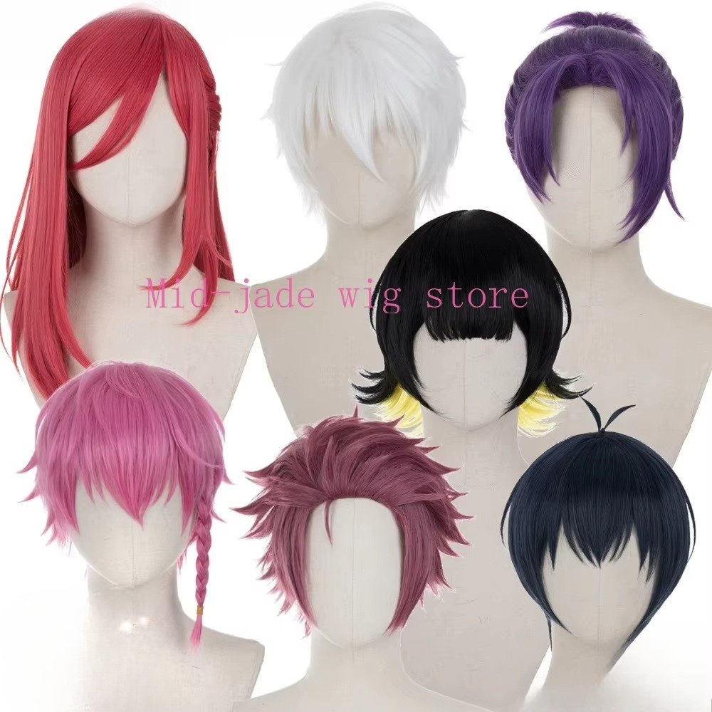 Sae Itoshi Cosplay Wig Blue Bl - Anime Cosplay Blue Hair recension och pris