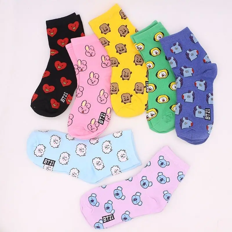 BT21 Koya RJ Cooky Shooky Tata - Anime Cosplay Couple recension och pris